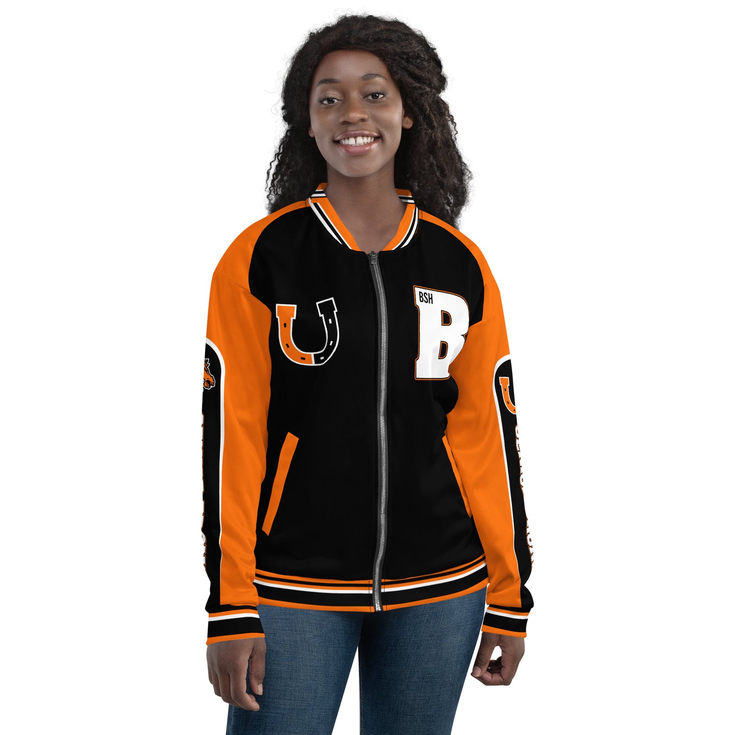 BSH Unisex Bomber Jacket - Senior Broncs
