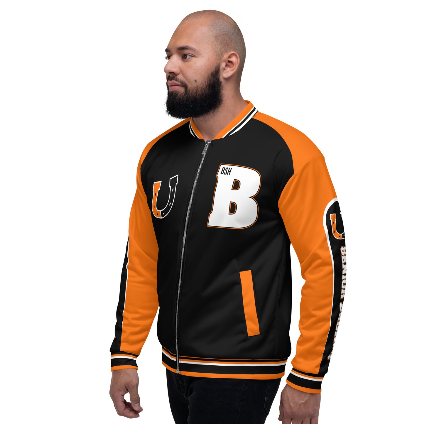 BSH Unisex Bomber Jacket - Senior Broncs