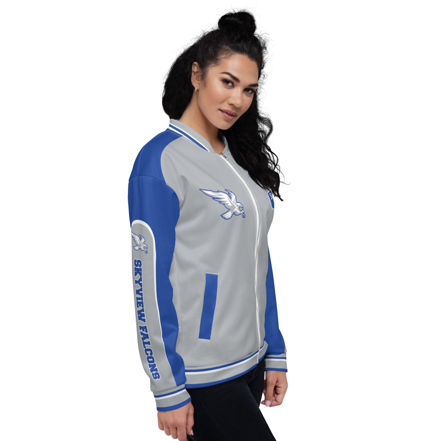 SHS Unisex Bomber Jacket - Skyview Falcons