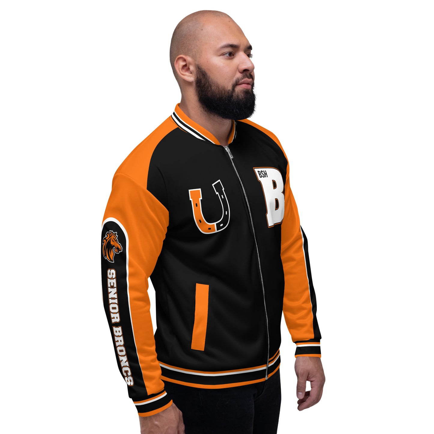 BSH Unisex Bomber Jacket - Senior Broncs