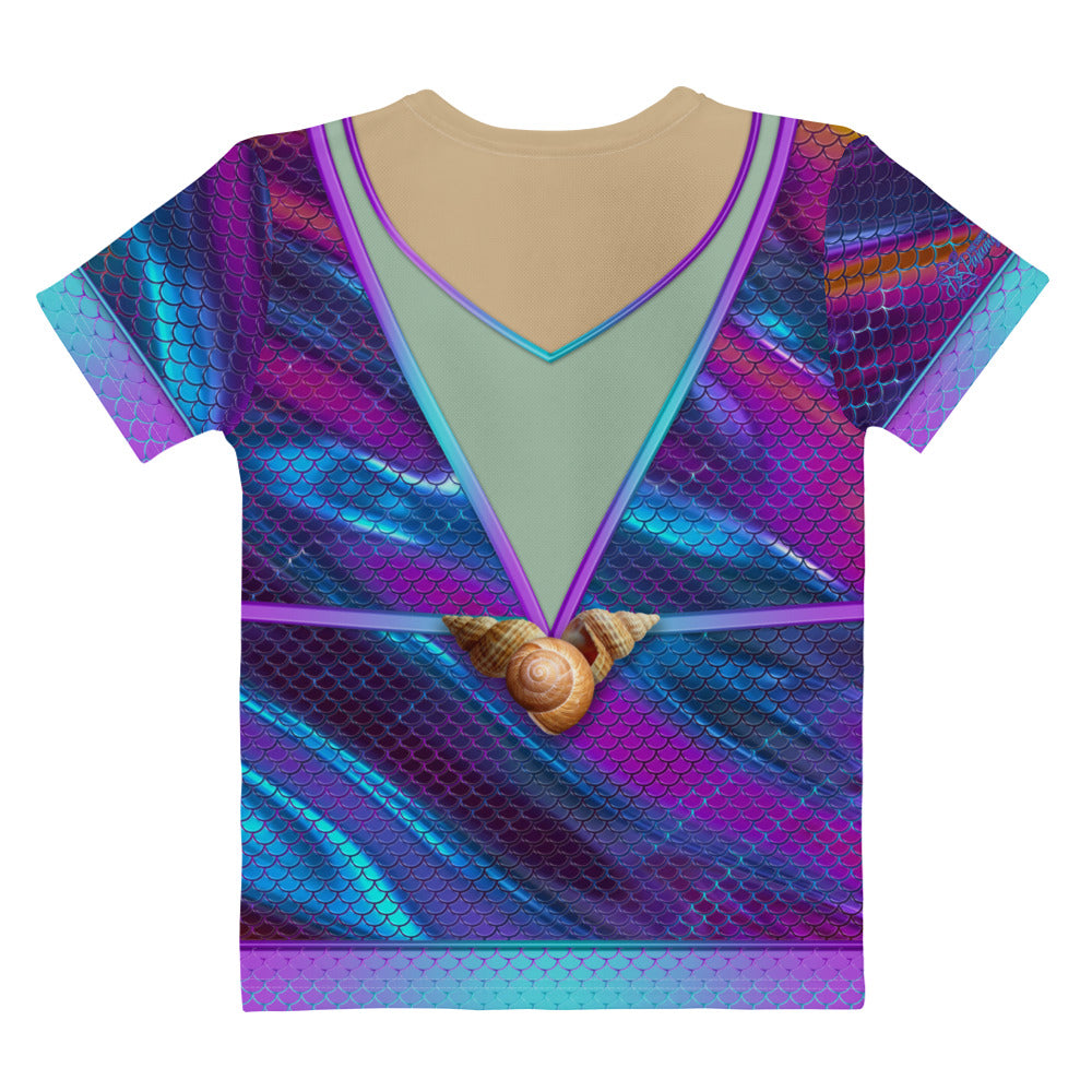 Pajamgeries Women's T-shirt - Mermaid - Mediterranean