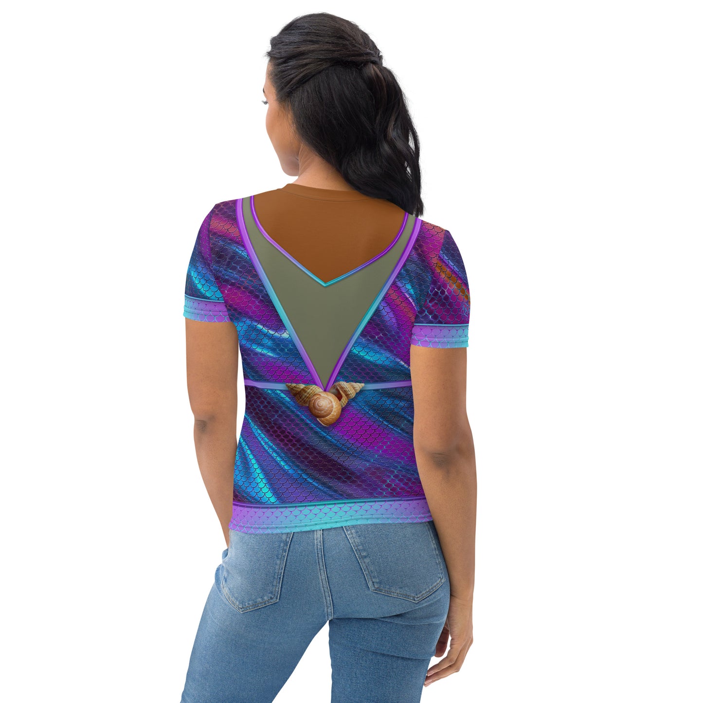 Pajamgeries Women's T-shirt - Mermaid - Canela