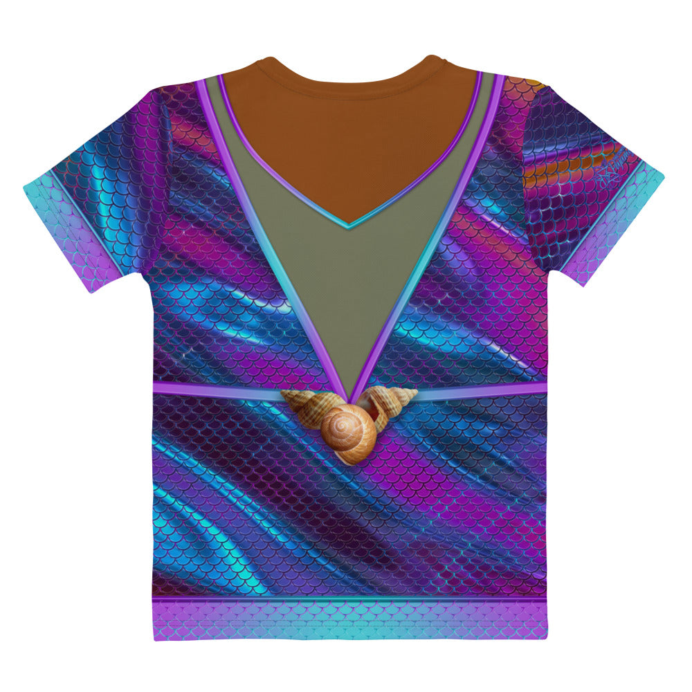 Pajamgeries Women's T-shirt - Mermaid - Canela