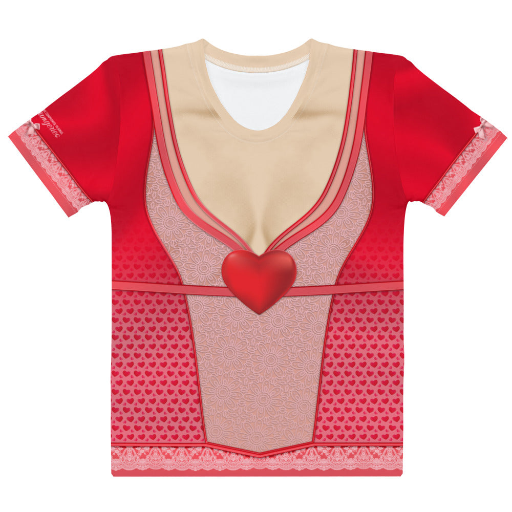 Pajamgeries Women's T-shirt - Valentine's - Ivory