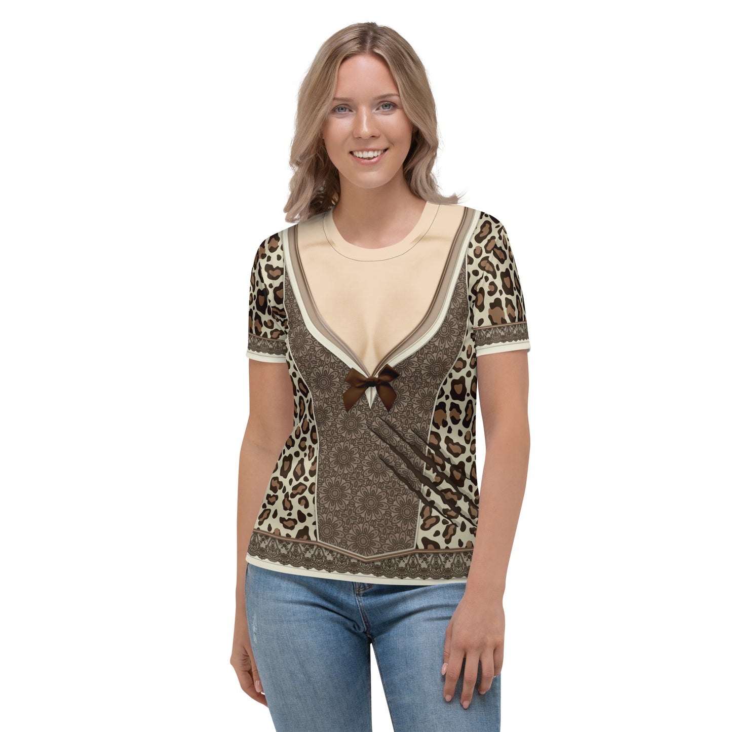 Pajamgeries Women's T-shirt - MeWOW - Ivory