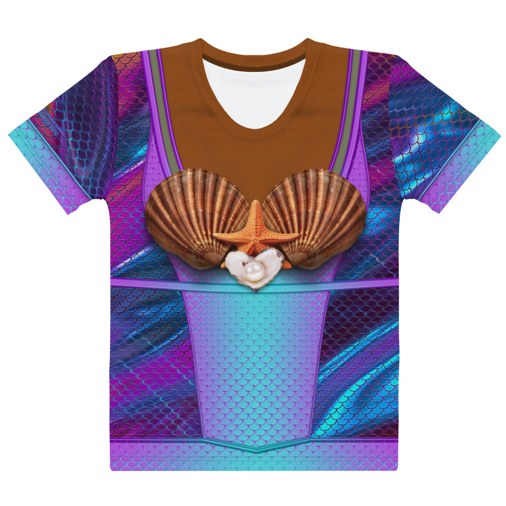 Pajamgeries Women's T-shirt - Mermaid - Canela