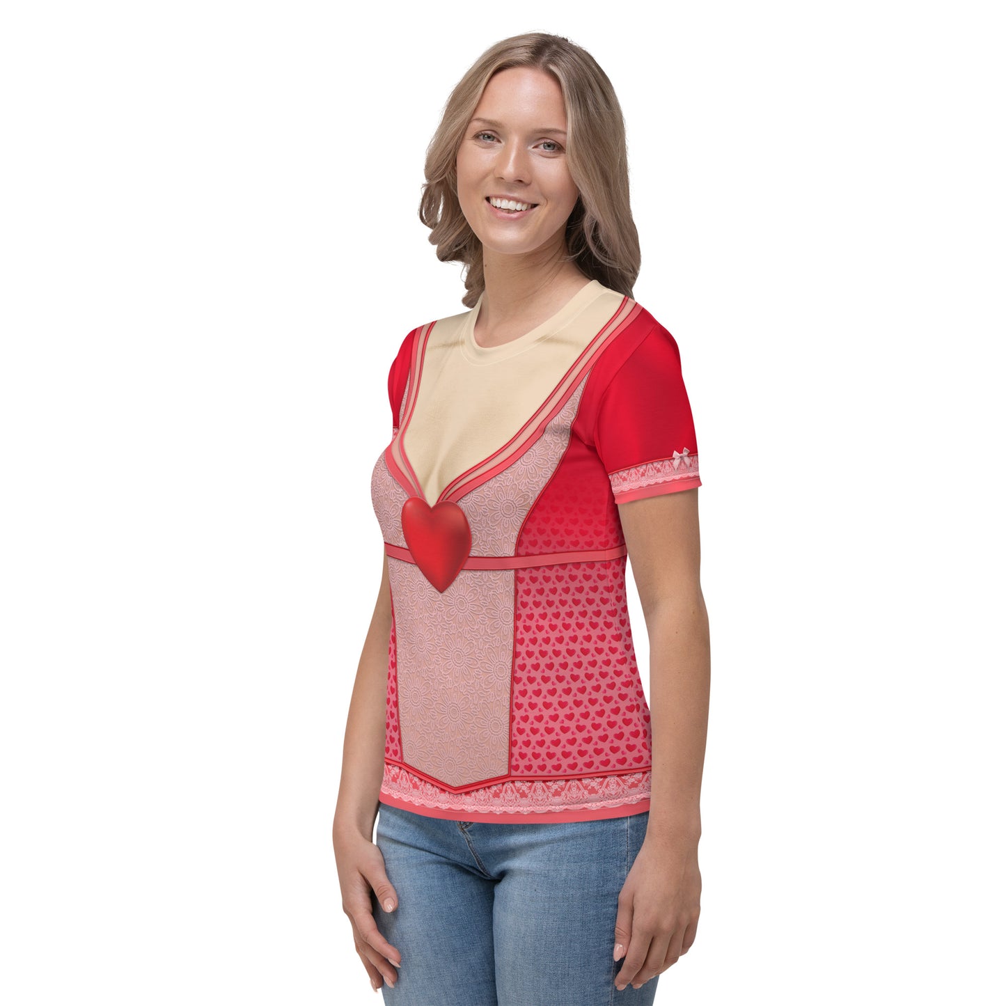 Pajamgeries Women's T-shirt - Valentine's - Ivory