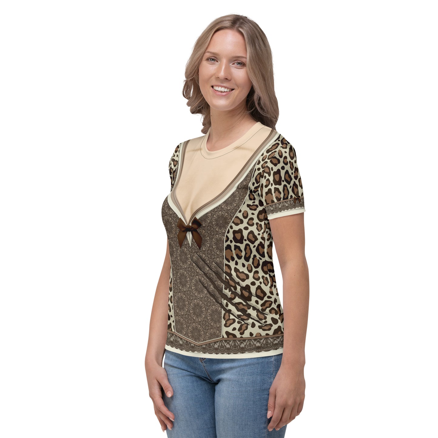 Pajamgeries Women's T-shirt - MeWOW - Ivory