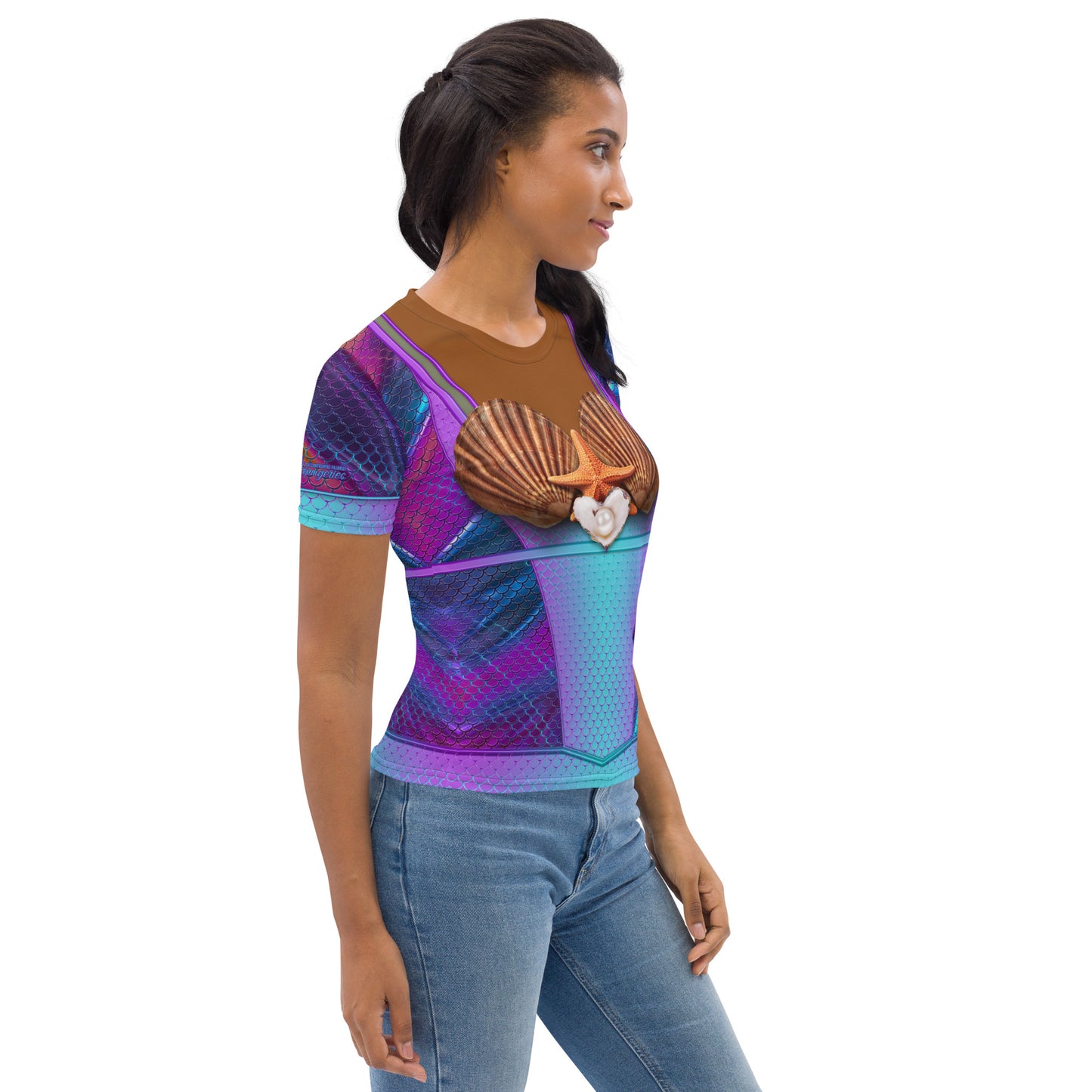 Pajamgeries Women's T-shirt - Mermaid - Canela