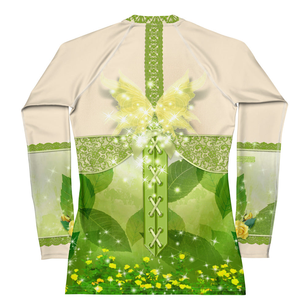 Pajamgeries Women's Rash Guard - Pixie - Hanami