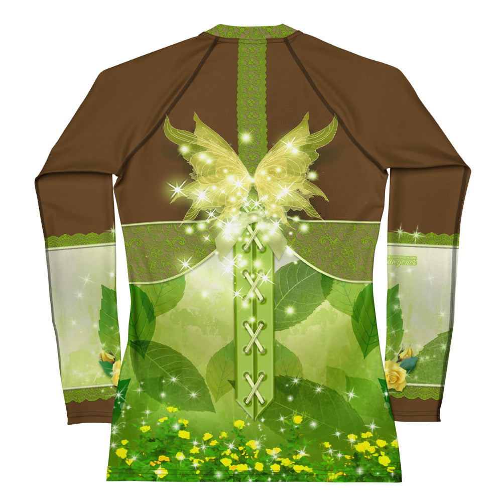 Pajamgeries Women's Rash Guard - Pixie - Ebony