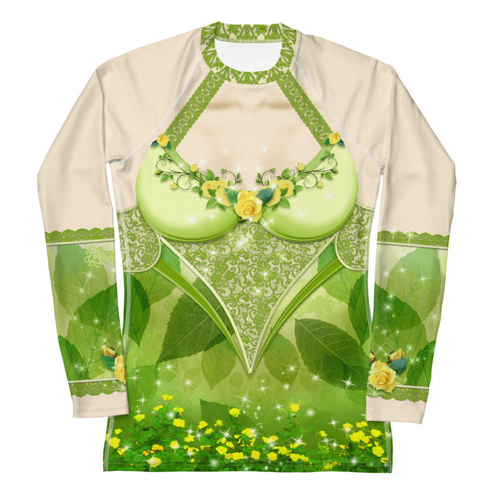 Pajamgeries Women's Rash Guard - Pixie - Hanami