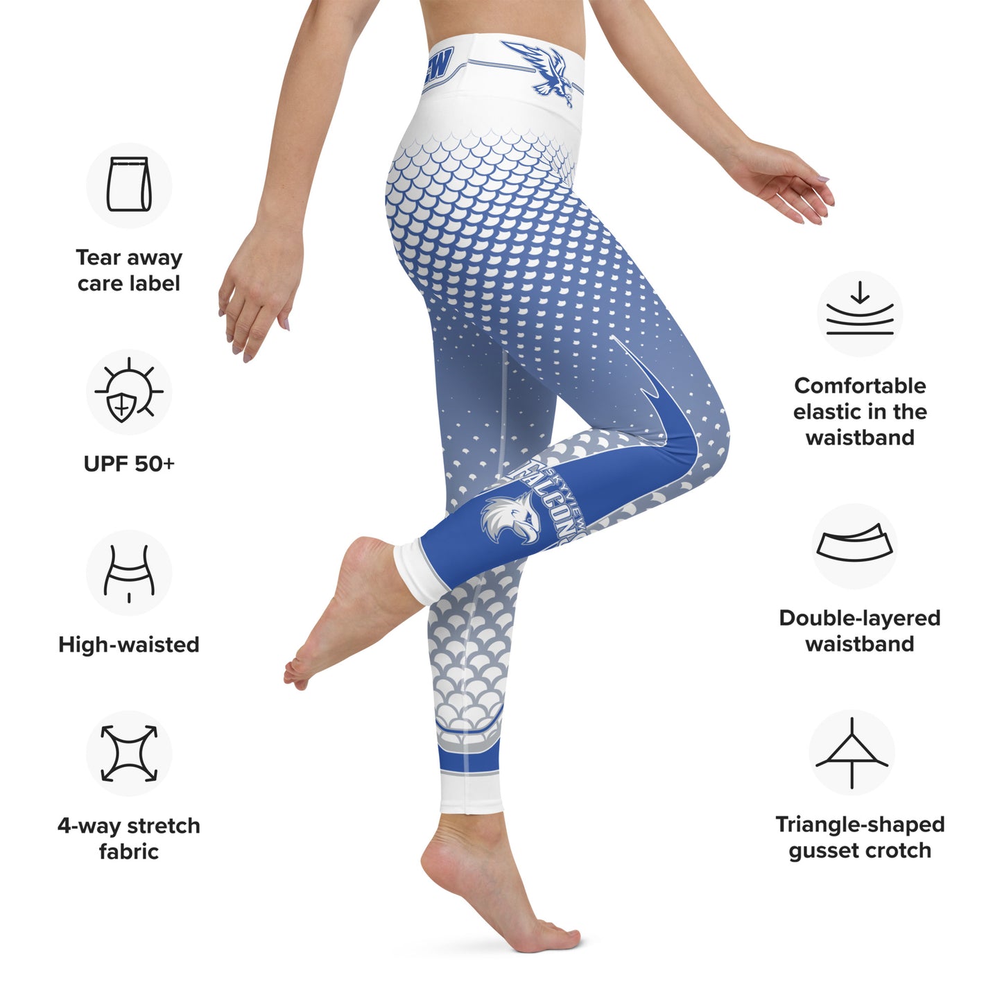 SHS Yoga Leggings - Skyview Falcons