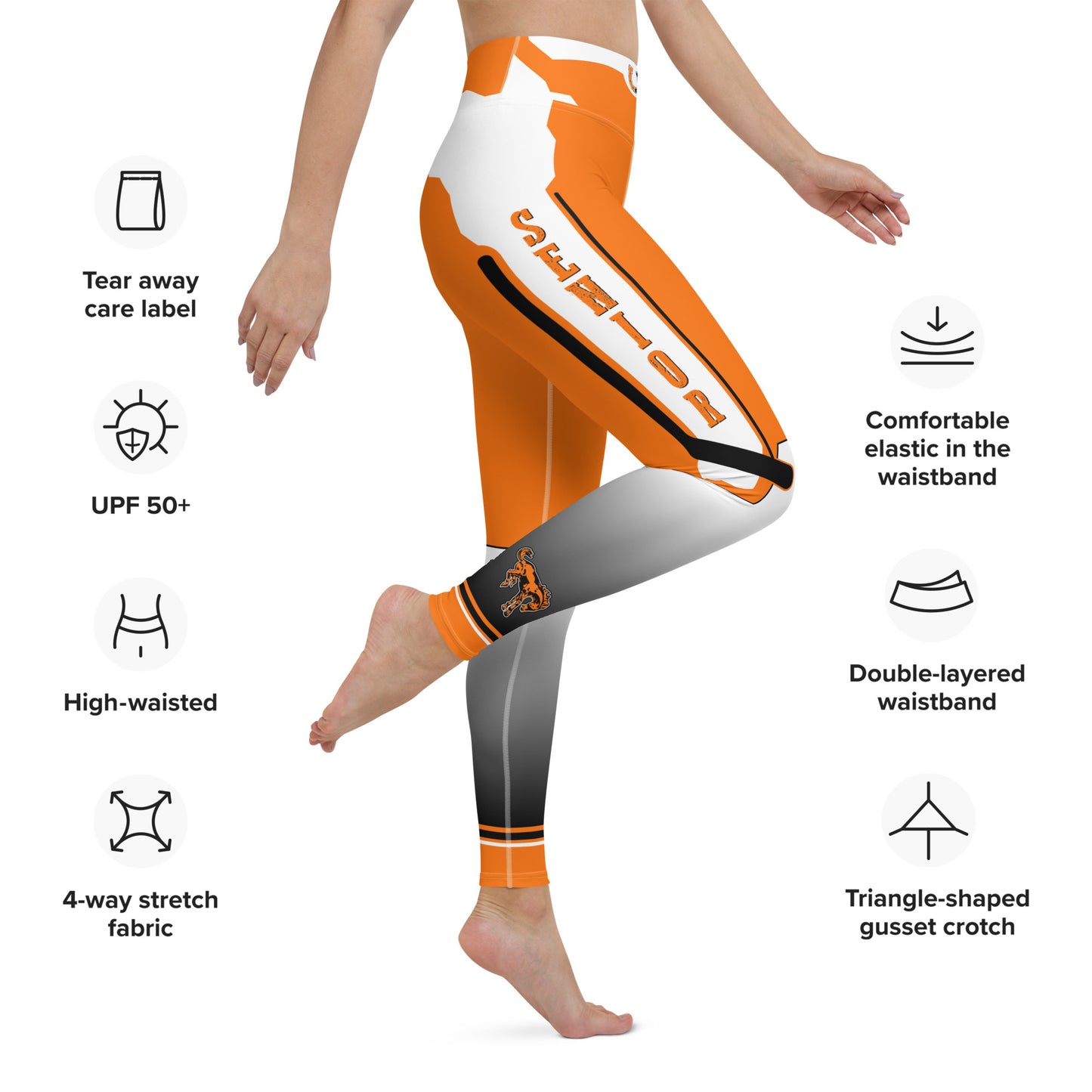 BSH Yoga Leggings - Senior Broncs