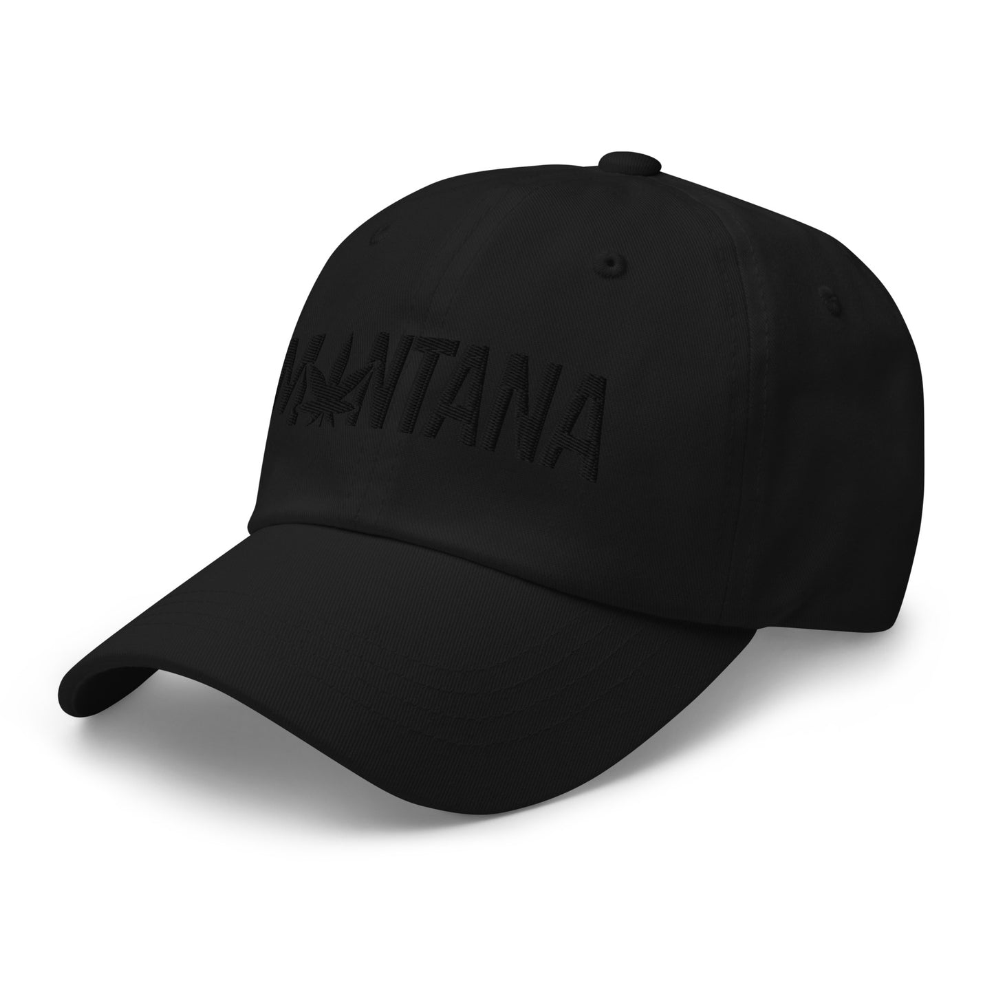 Montana All Black Dad Hat