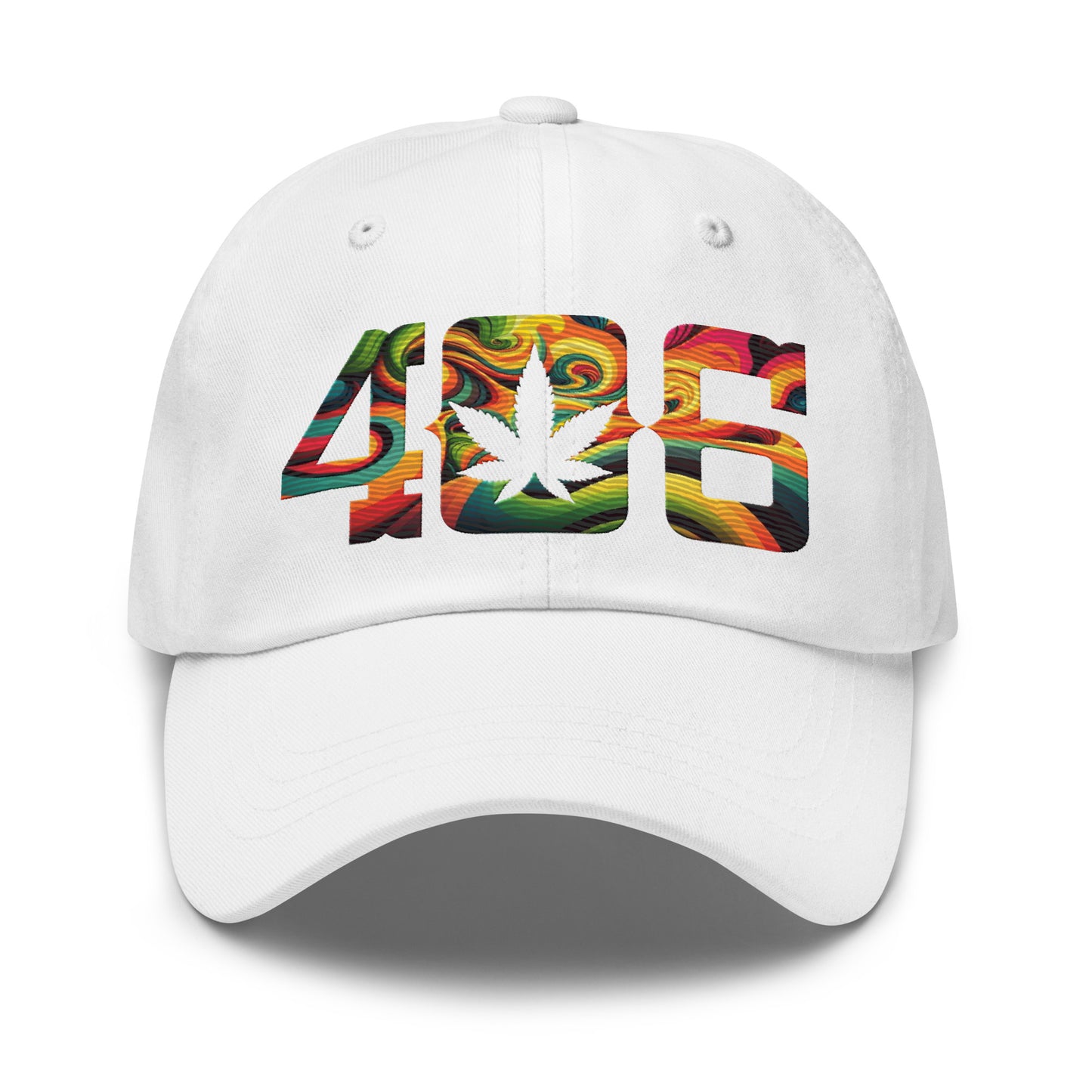 4-0-Psychadelic Dad Hat
