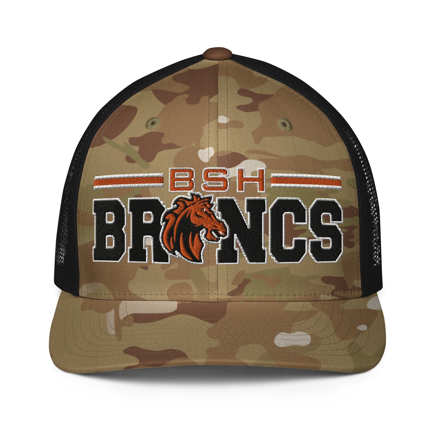 BSH Closed-Back Trucker Cap - Senior Broncs