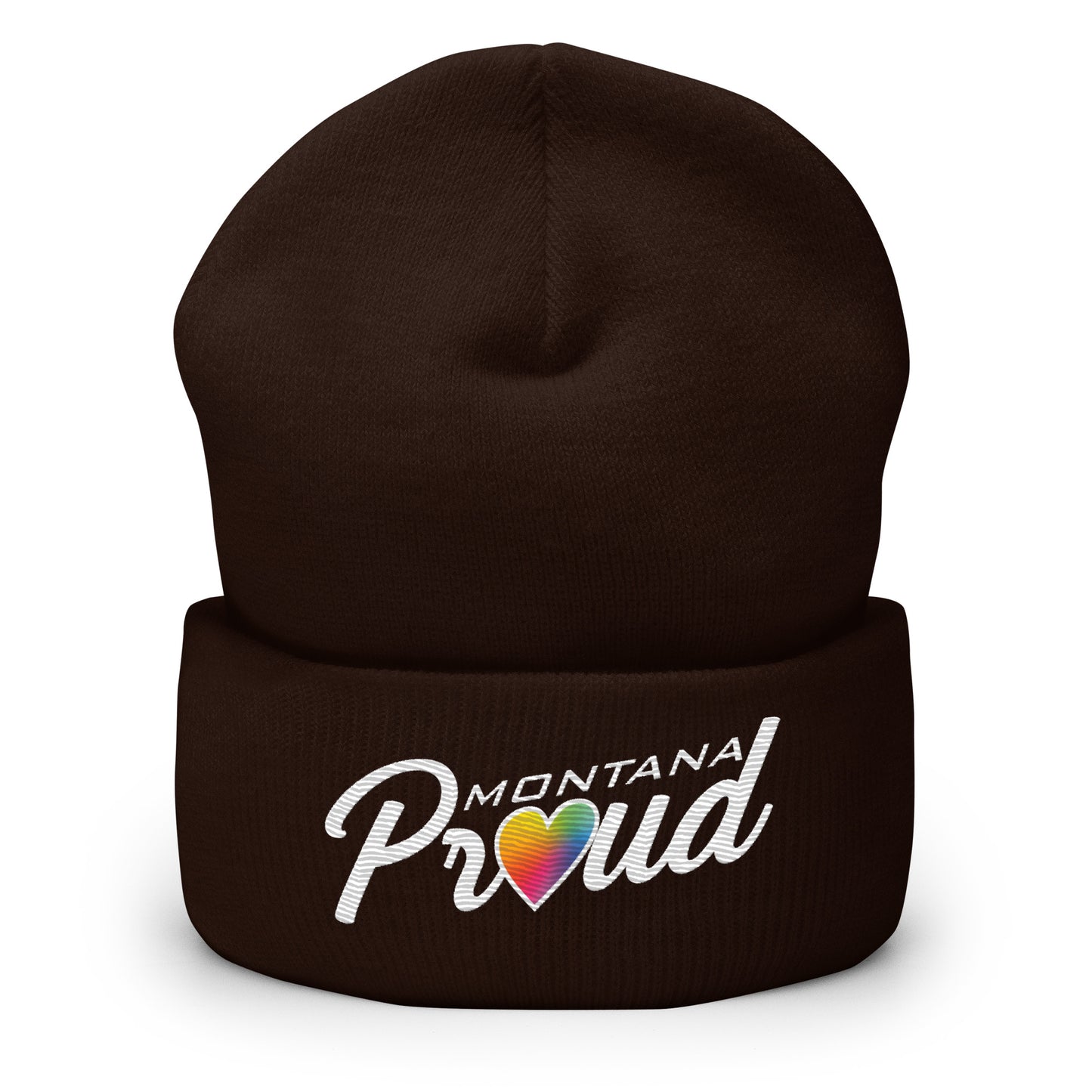 Proud Heart Cuffed Beanie