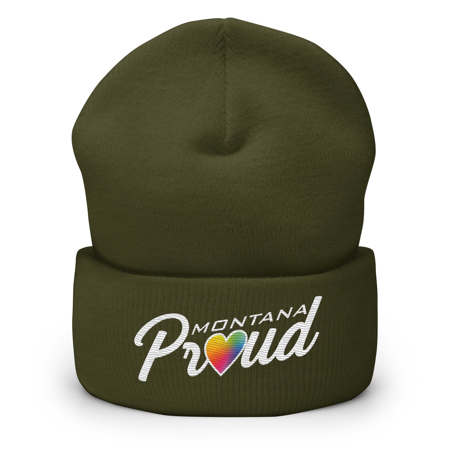Proud Heart Cuffed Beanie