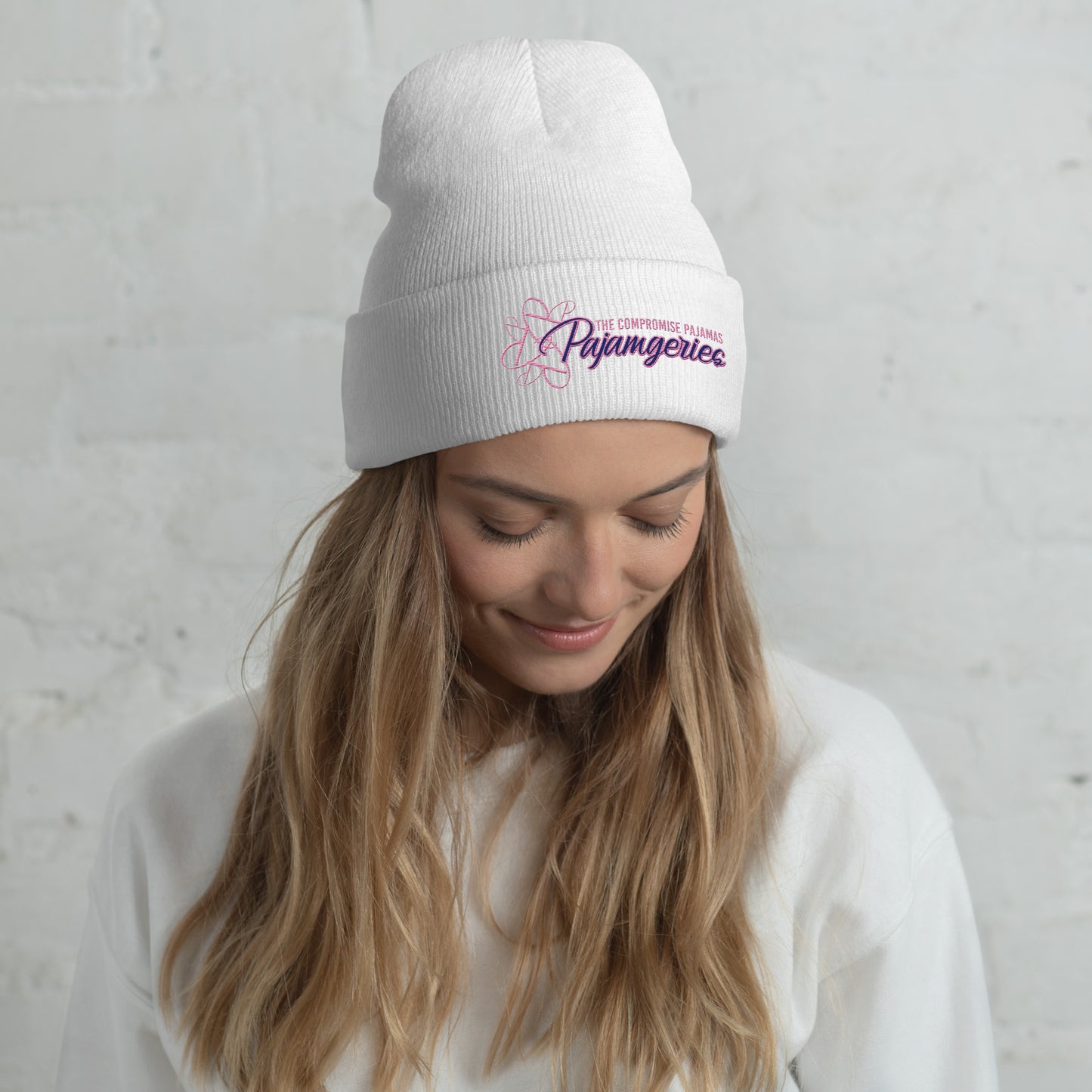 Pajamgeries Logo Cuffed Beanie