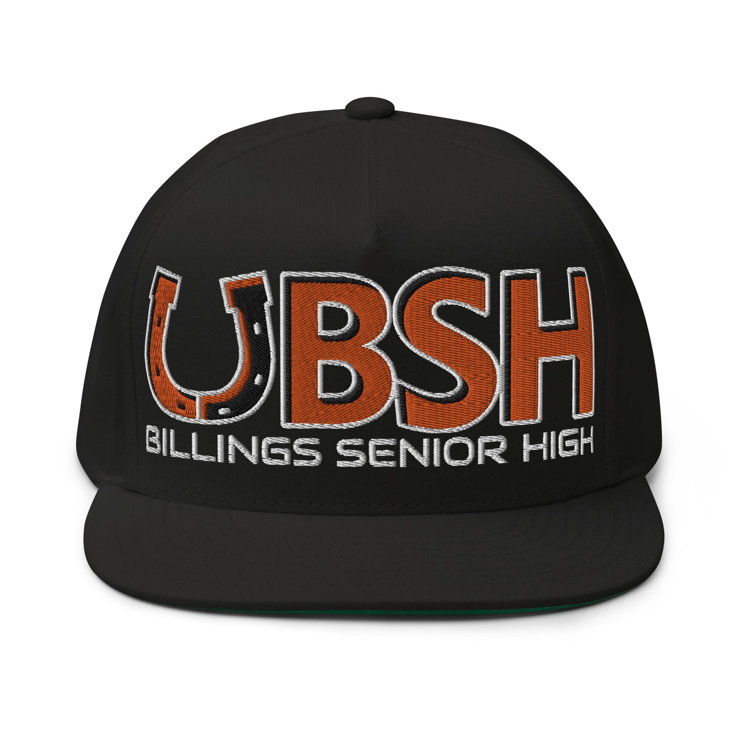 BSH Flat Bill Cap - Senior Broncs