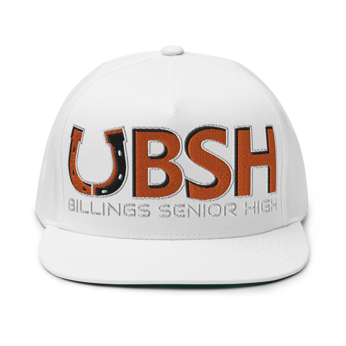BSH Flat Bill Cap - Senior Broncs