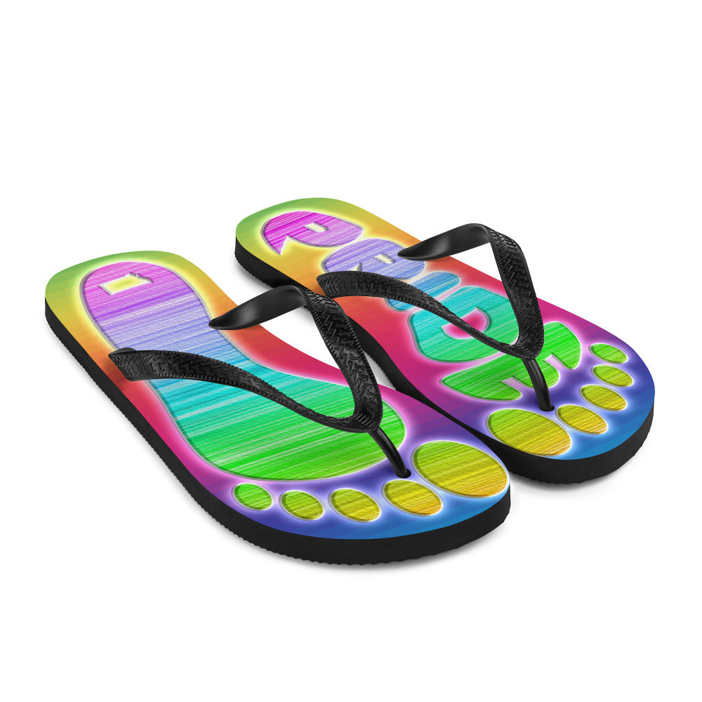 MT Pride Flip-Flops