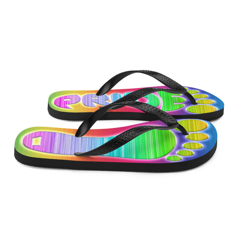 MT Pride Flip-Flops