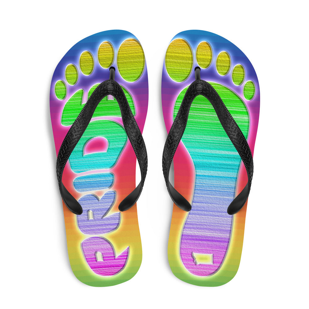 MT Pride Flip-Flops