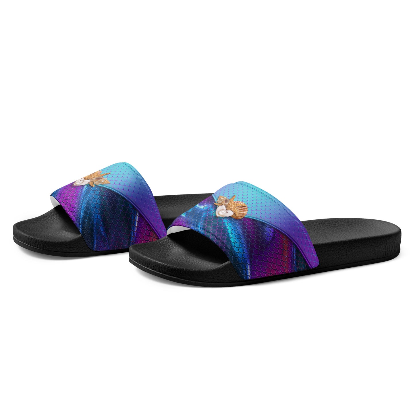 Pajamgeries Women's Slides - Mermaid
