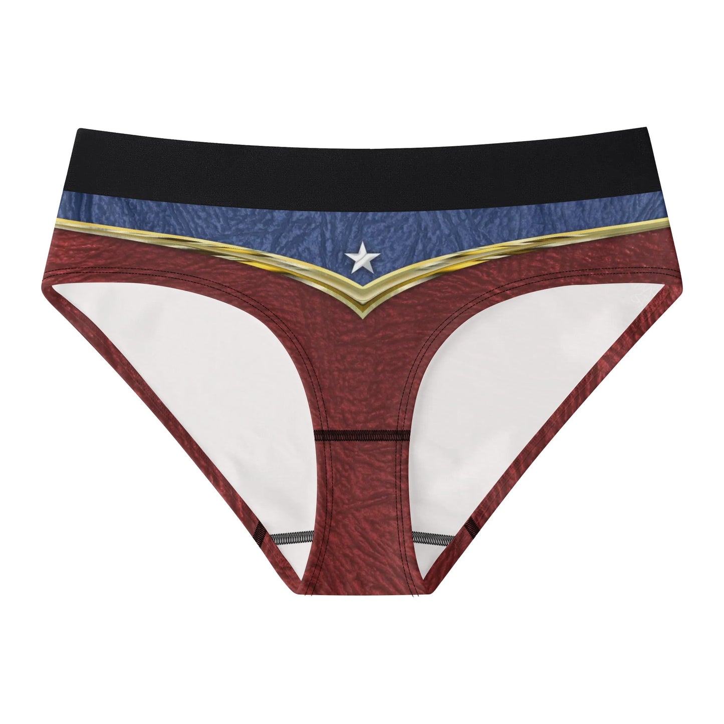 Pajamgeries Womens All Over Print Matching Panty - Super Woman