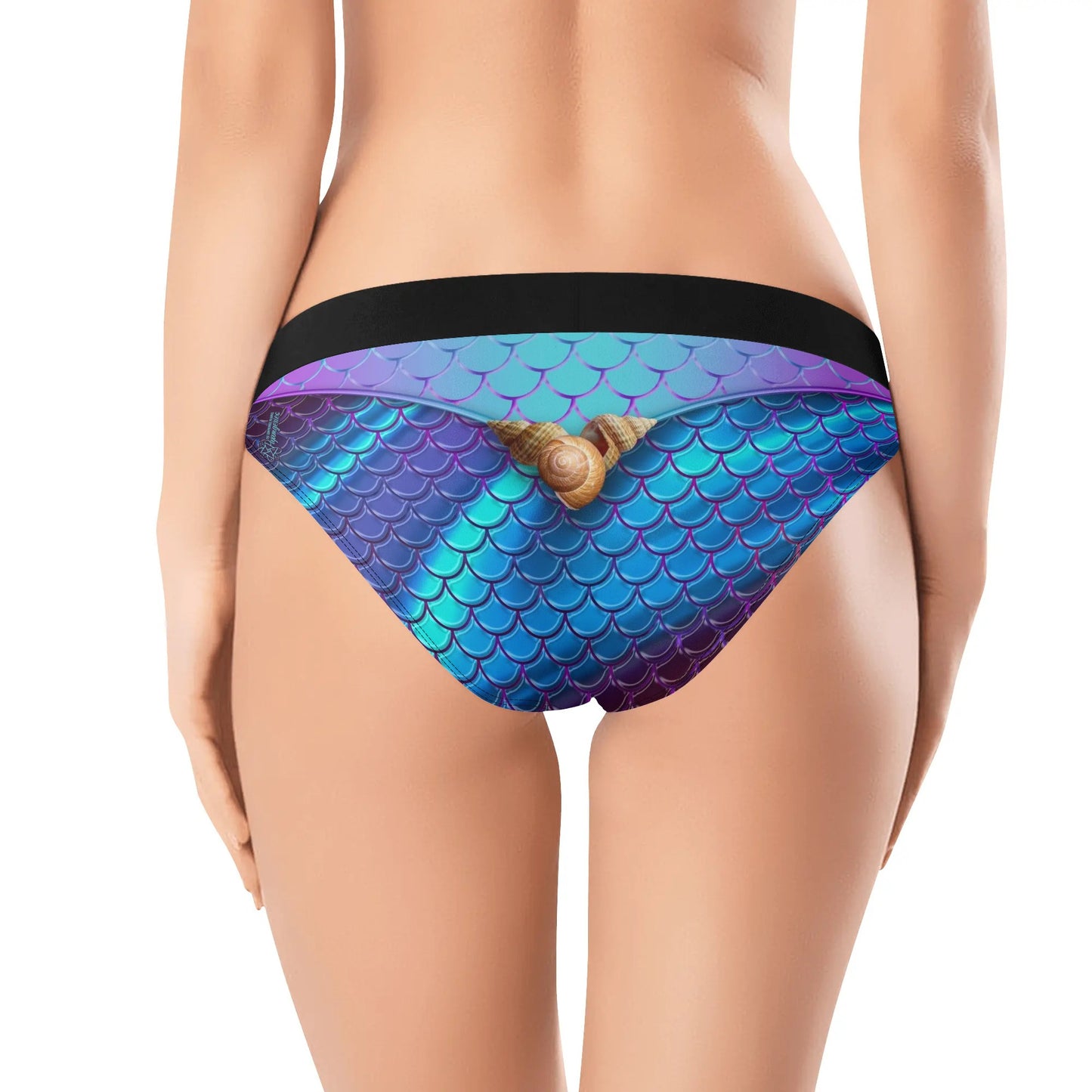 Pajamgeries Womens All Over Print Matching Panty - Mermaid