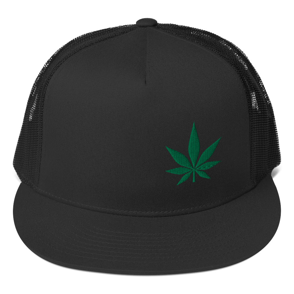 Offset Puff Trucker Cap