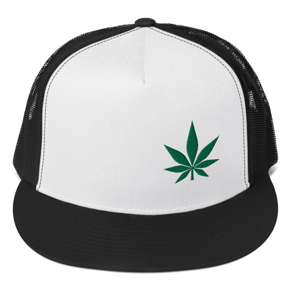 Offset Puff Trucker Cap