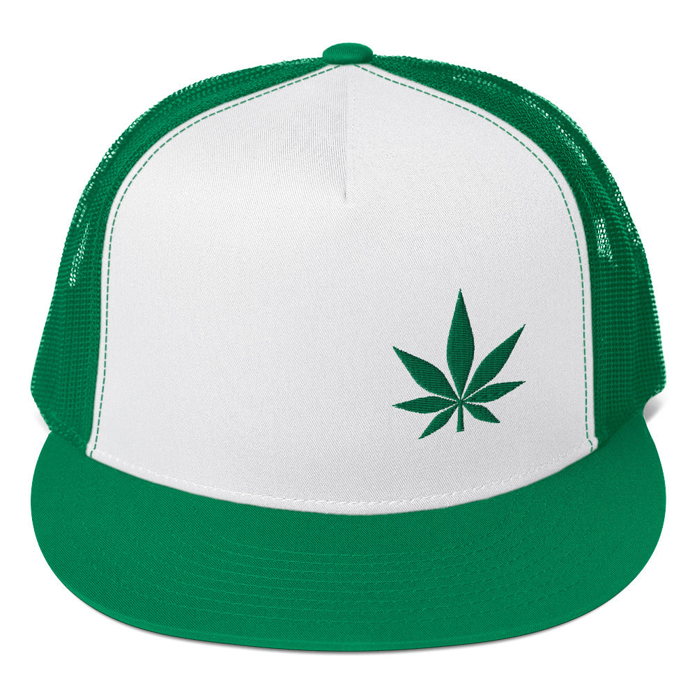Offset Puff Trucker Cap