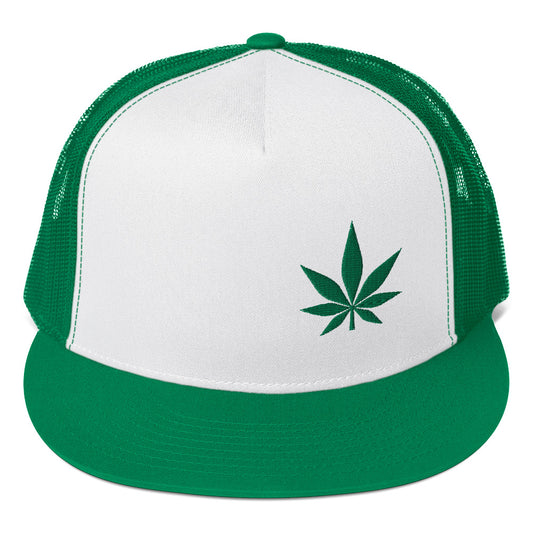Offset Puff Trucker Cap