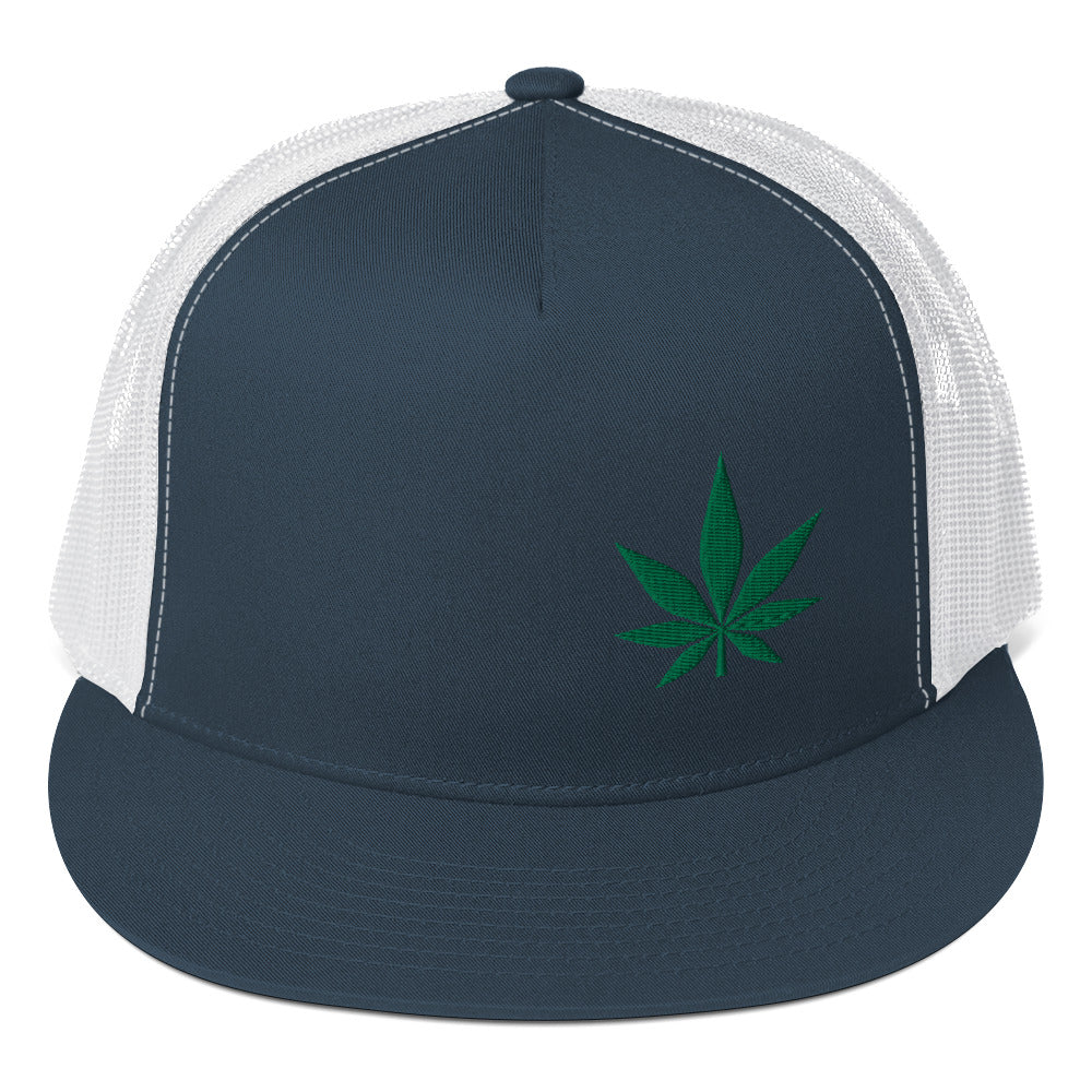 Offset Puff Trucker Cap