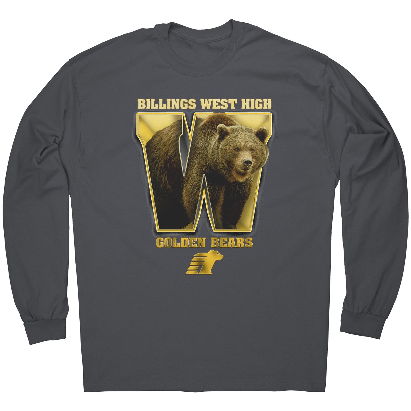 BWHS Long Sleeve Tee - Golden Bears Inside