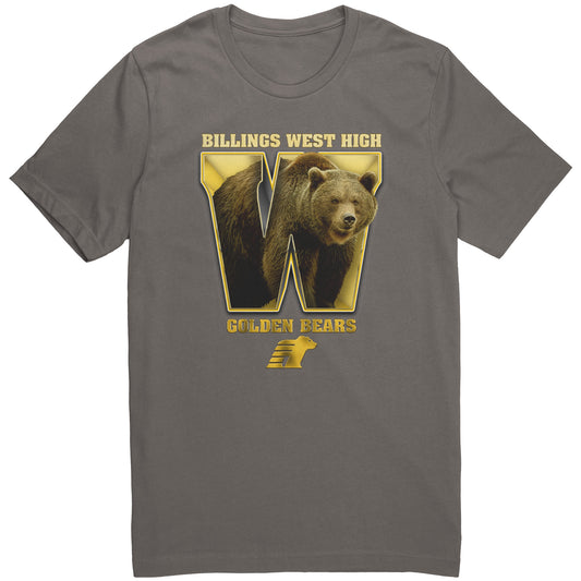 BWHS Unisex Graphic Tee - Golden Bears Inside
