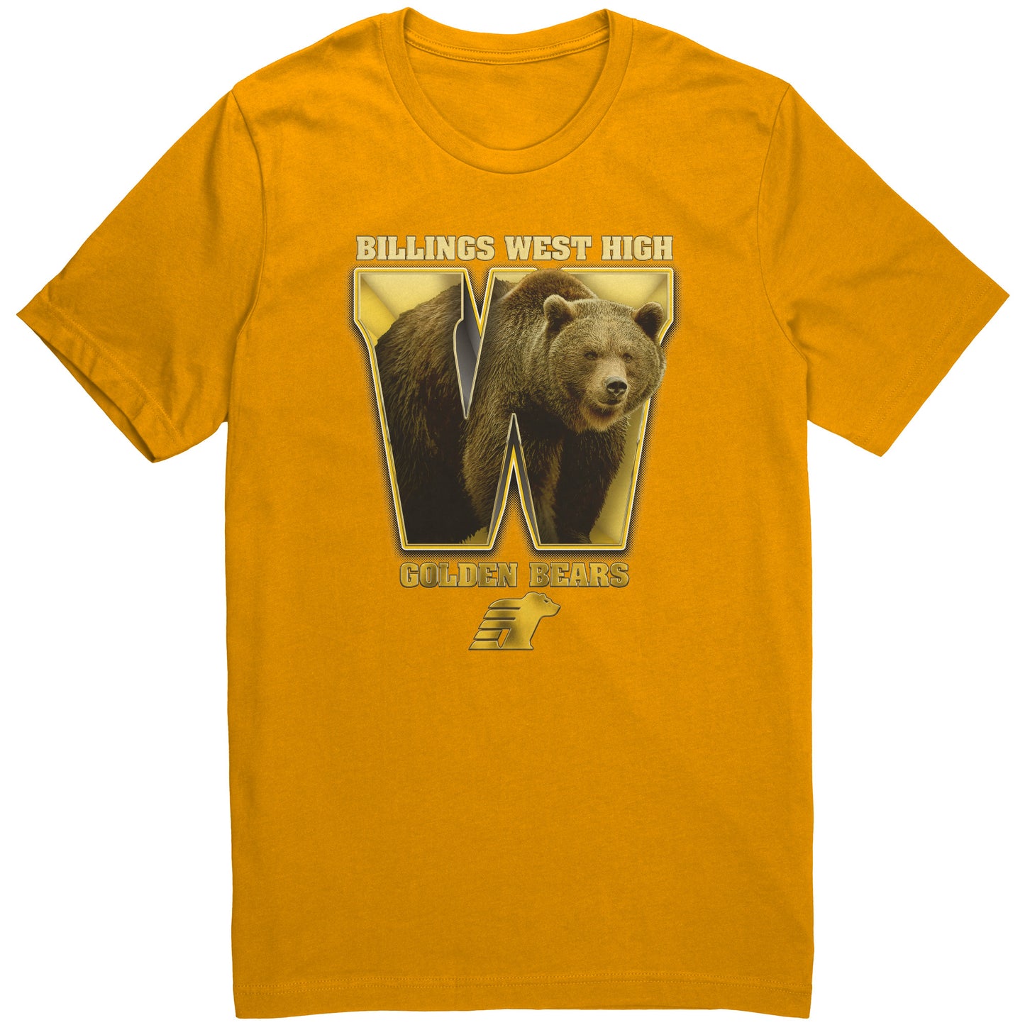 BWHS Unisex Graphic Tee - Golden Bears Inside