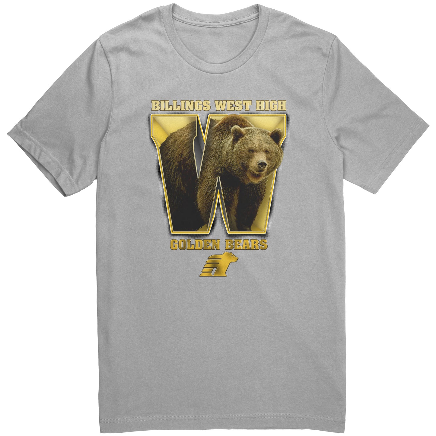 BWHS Unisex Graphic Tee - Golden Bears Inside