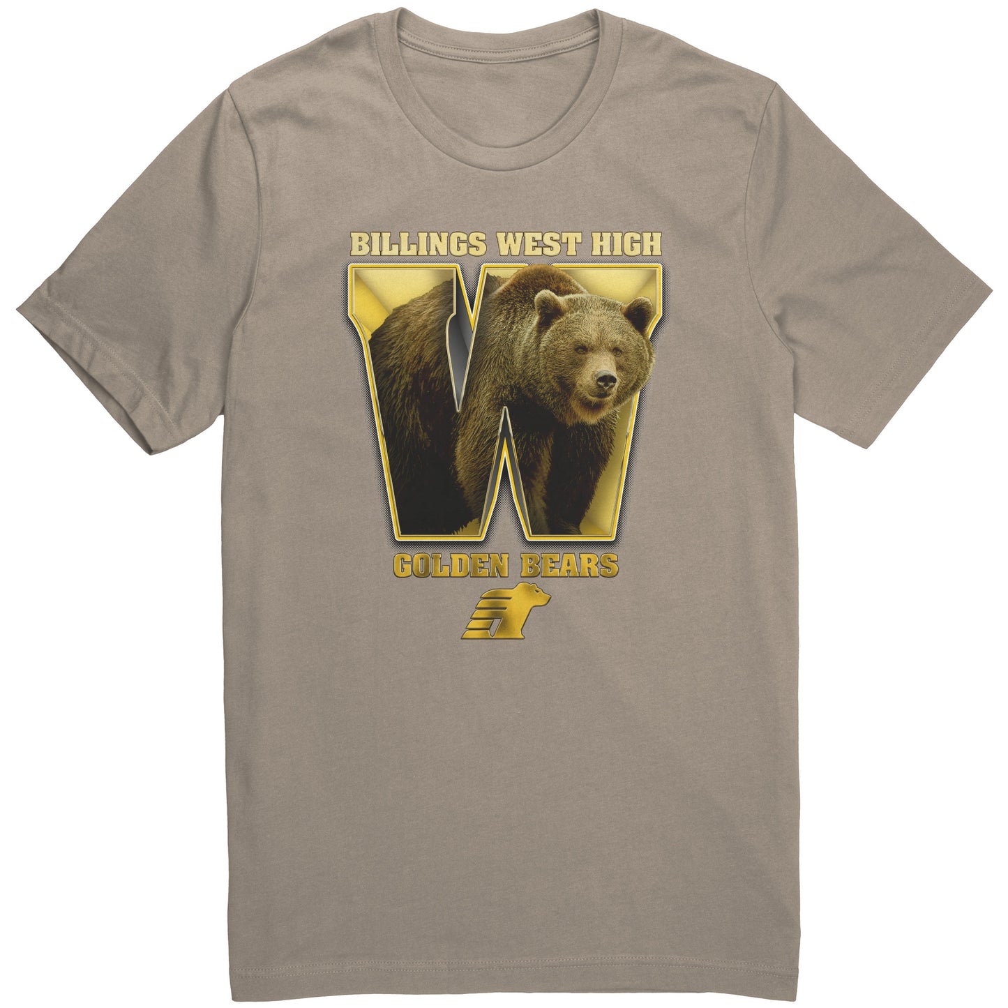 BWHS Unisex Graphic Tee - Golden Bears Inside