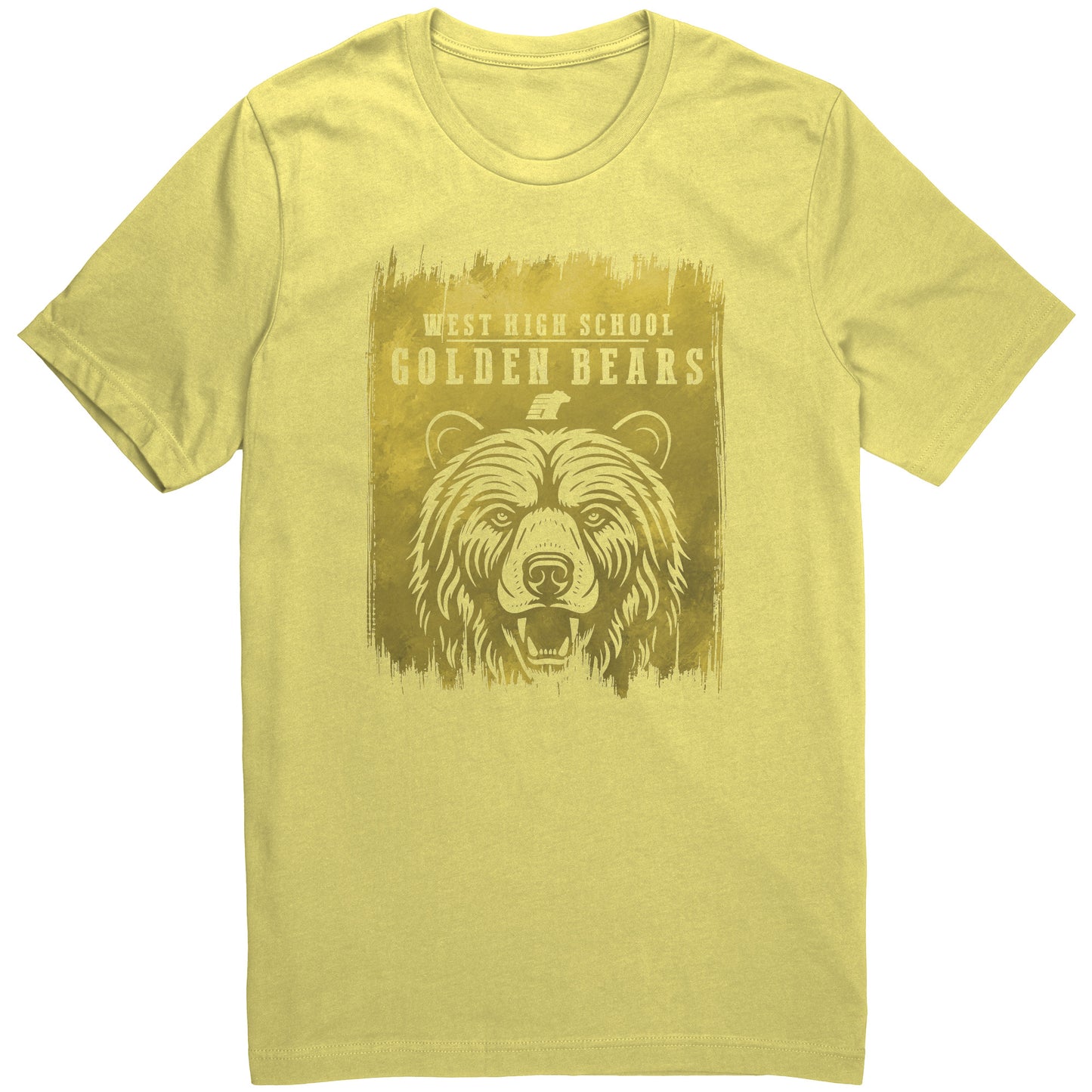 BWHS Unisex Graphic Tee - Golden Bears Swipe