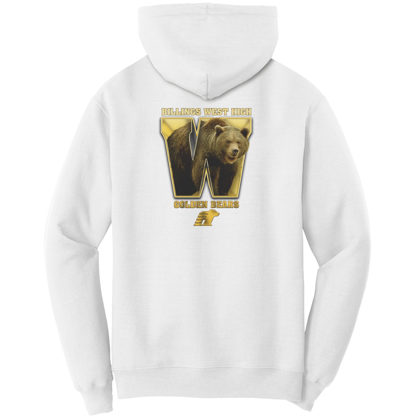 BWHS Unisex Hoodie - Golden Bears Inside