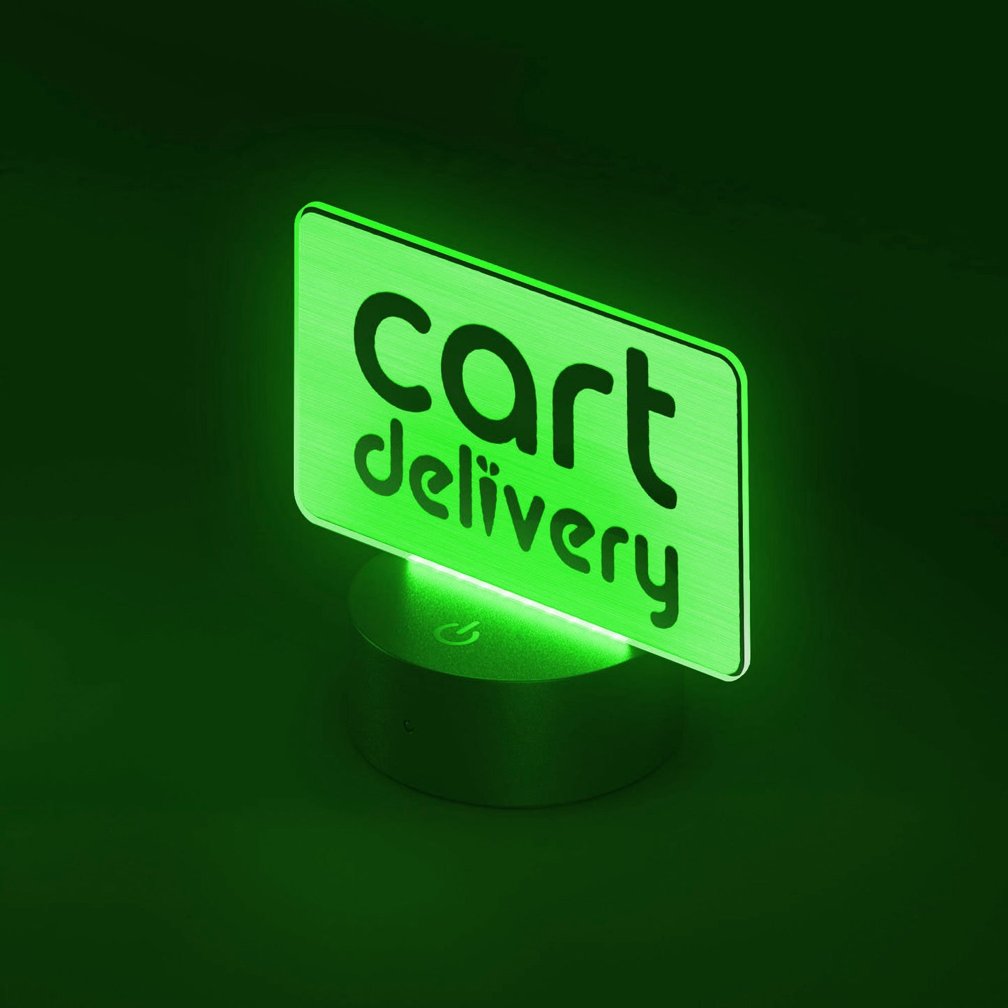 Cart Delivery LED Sign