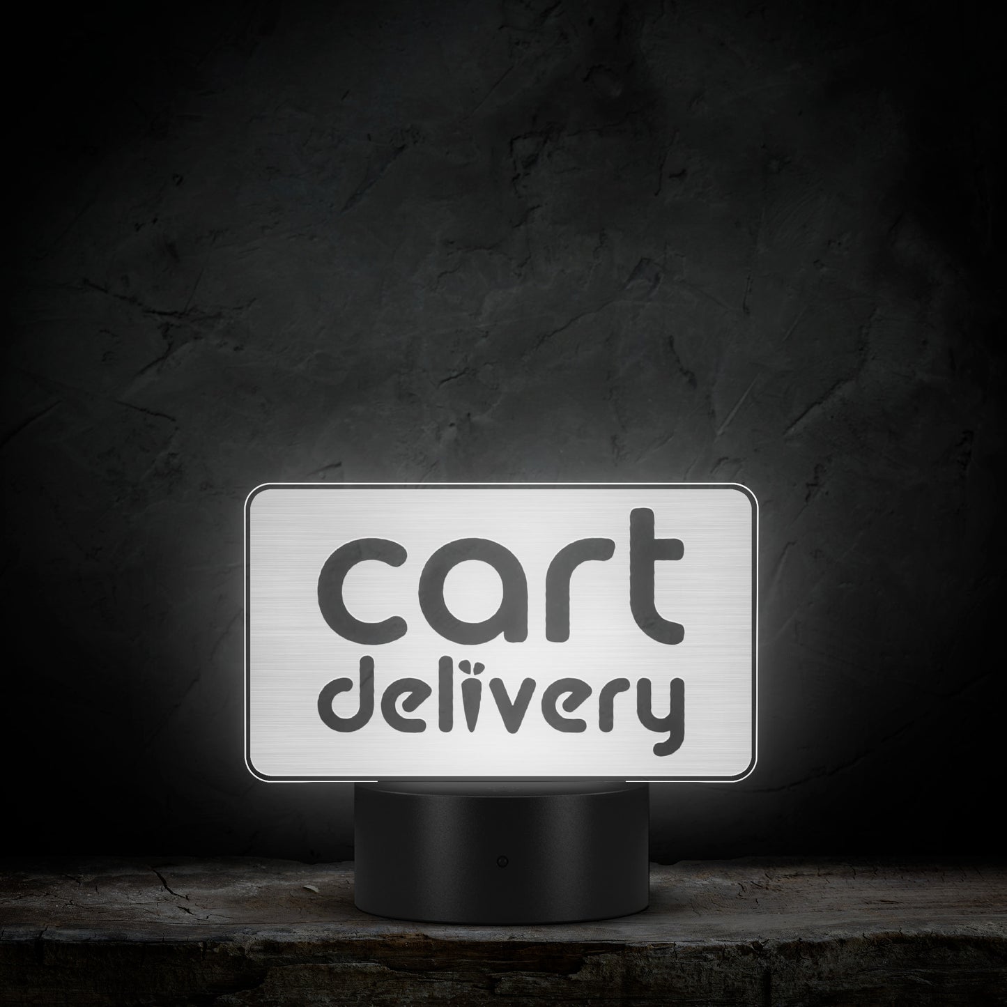Cart Delivery LED Sign