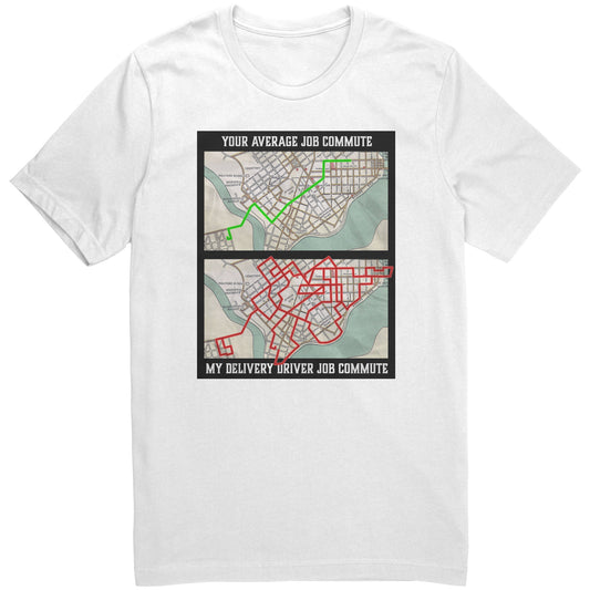 Delivery Driver Commutes Graphic Tee