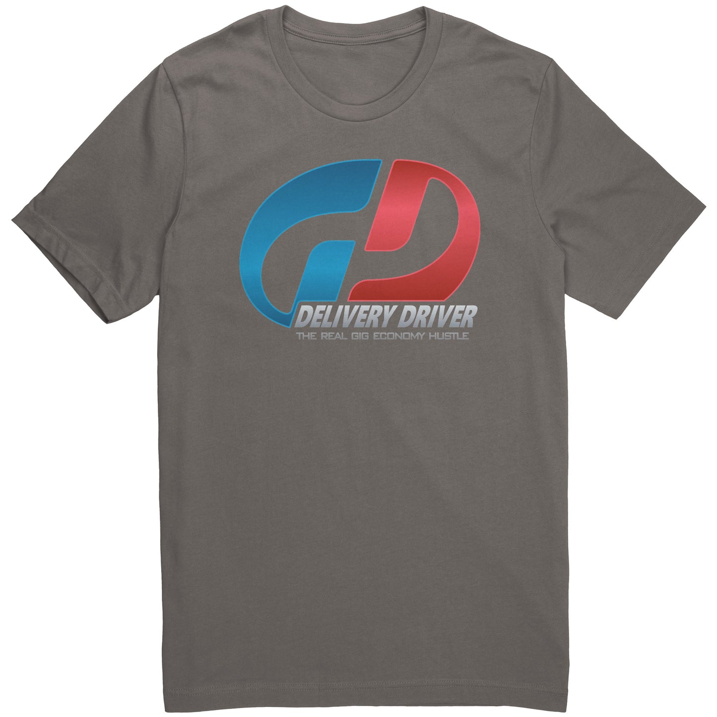 Delivery Driver Racing Video Game Parody Logo Graphic Tee