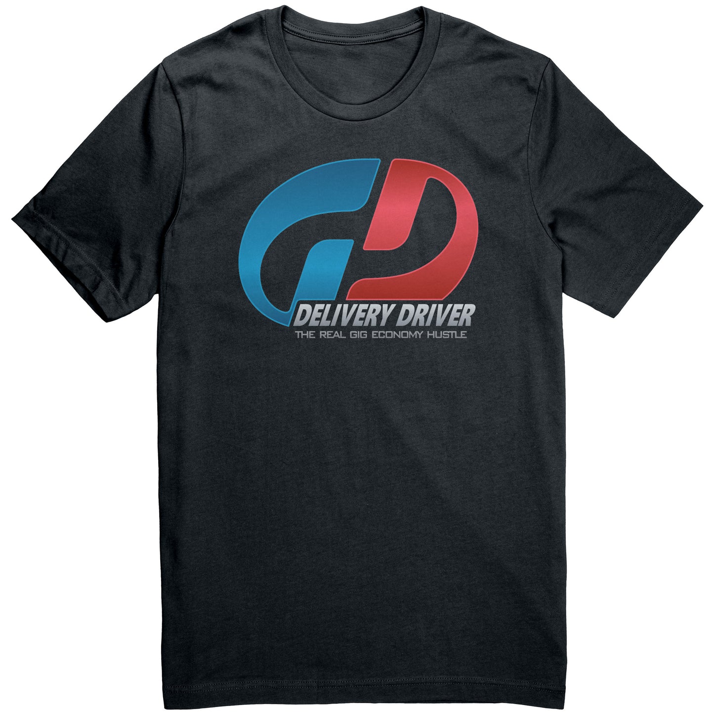 Delivery Driver Racing Video Game Parody Logo Graphic Tee