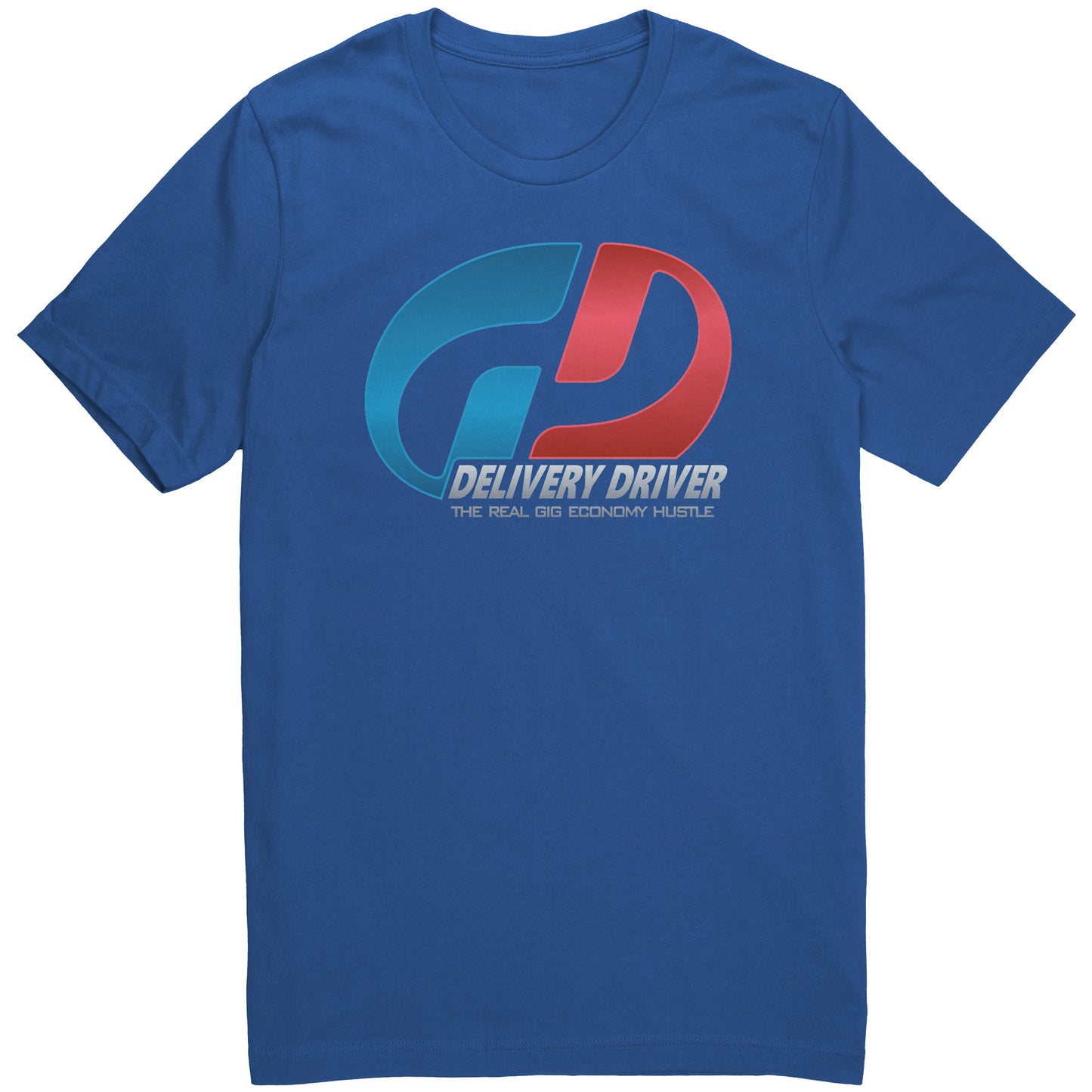 Delivery Driver Racing Video Game Parody Logo Graphic Tee